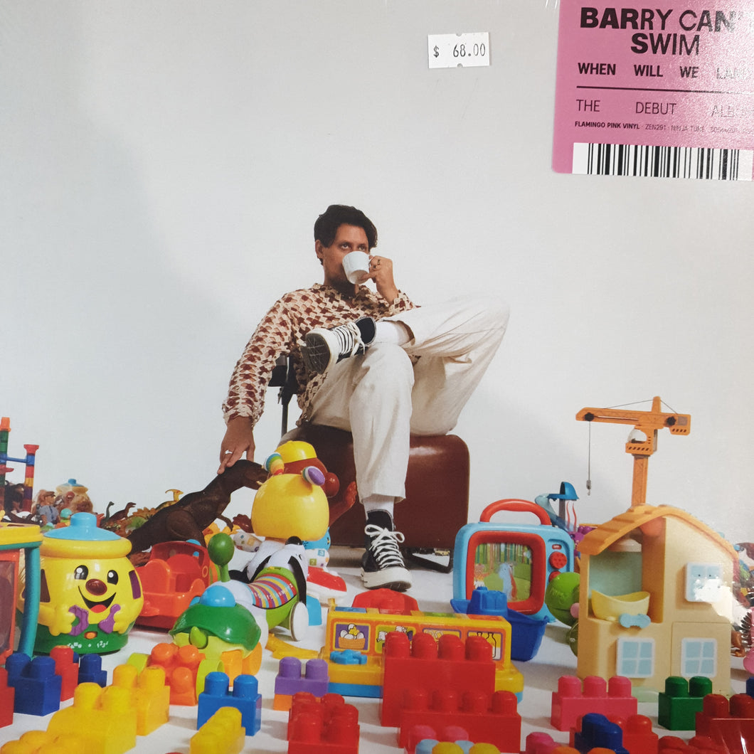 BARRY CANT SWIM - WHEN WILL WE LAND (PINK COLOURED) VINYL
