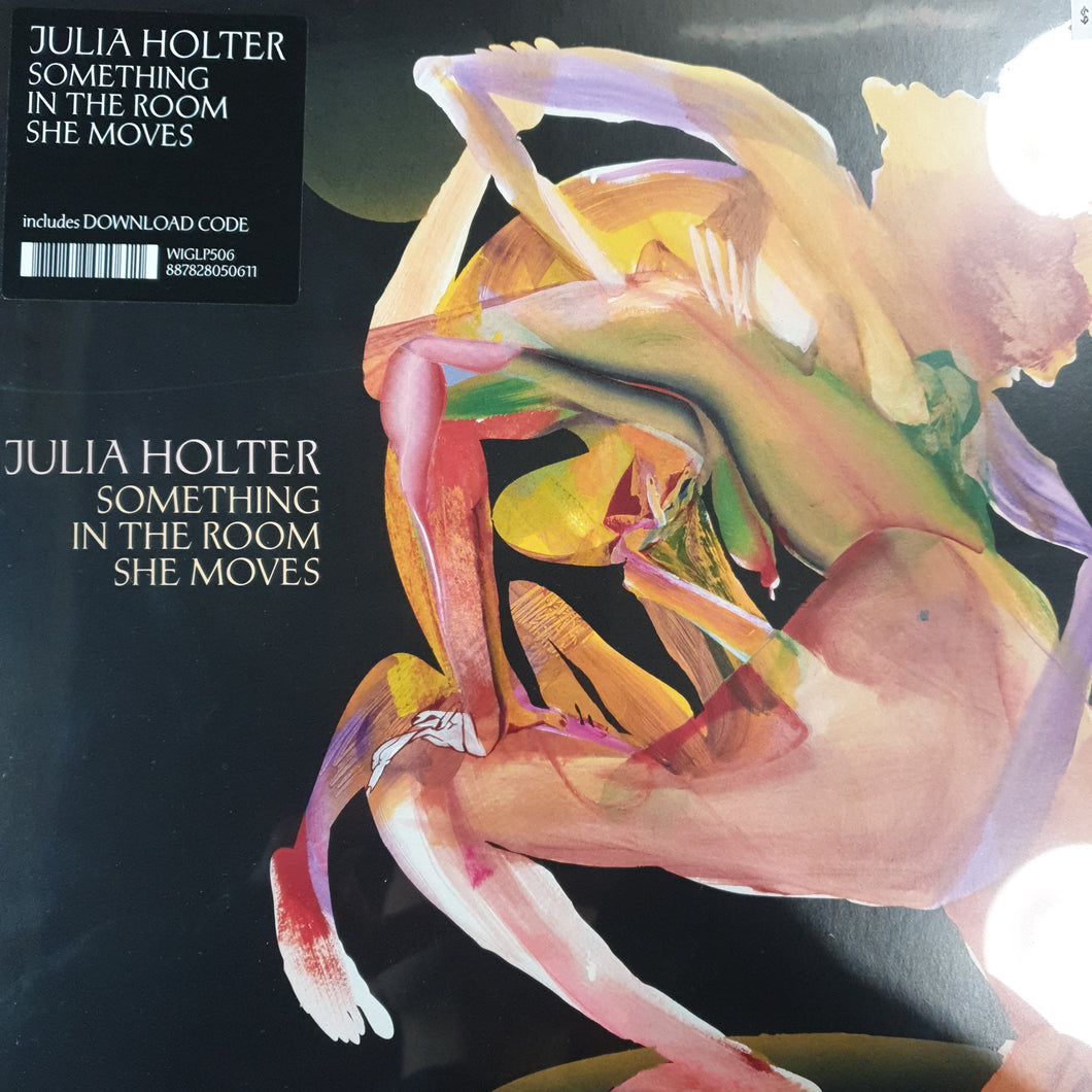JULIA HOLTER - SOMETHING IN THE ROOM SHE MOVES (RED COLOURED) (2LP) (USED VINYL 2024 EURO M-/M-)