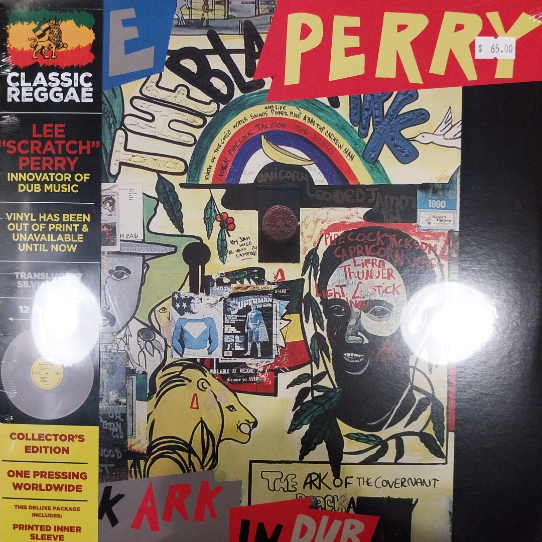 LEE SCRATCH PERRY - BLACK ARK IN DUB (SILVER COLOURED) VINYL