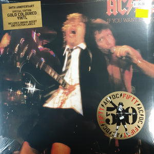 AC/DC - IF YOU WANT BLOOD (GOLD COLOURED) VINYL