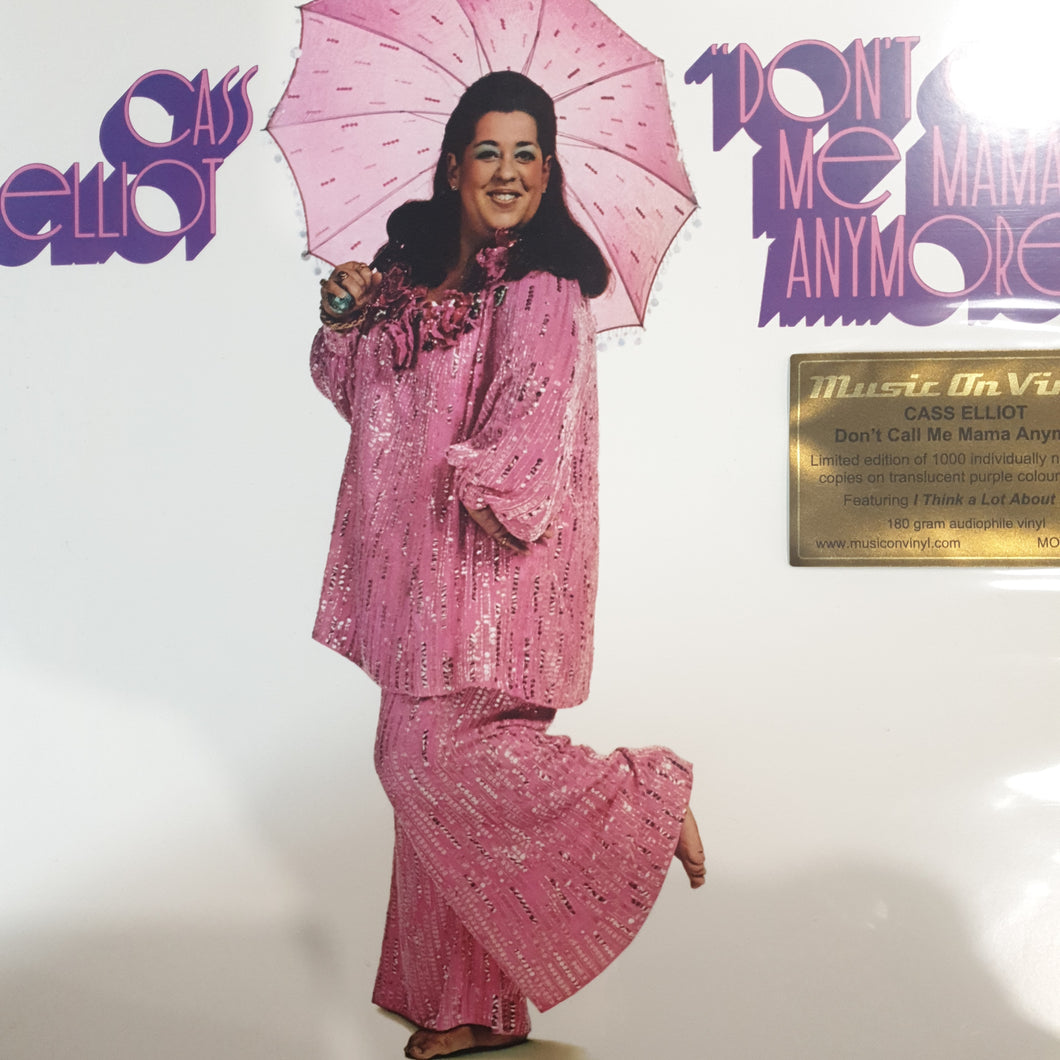 CASS ELLIOT - DONT CALL MR MAMA ANYMORE (PURPLE COLOURED) VINYL