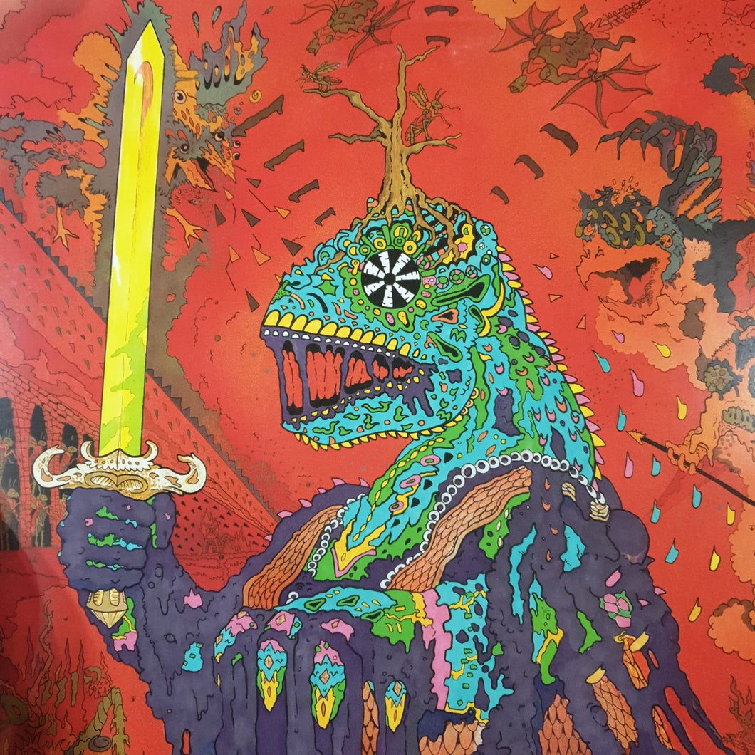 KING GIZZARD & THE LIZARD WIZARD - 12 BAR BRUISE (GREEN COLOURED) (USED VINYL 2024 AUS M-/M-)