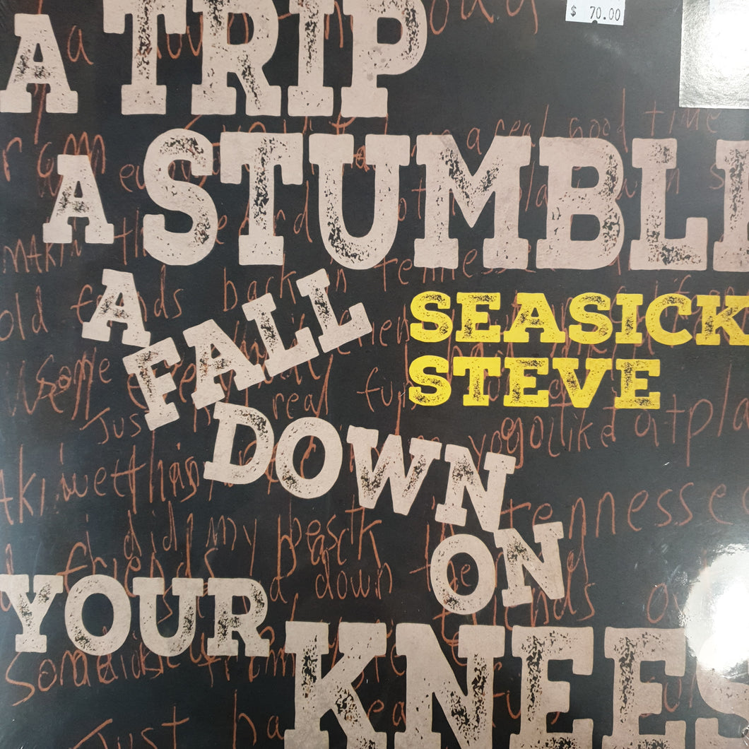 SEASICK STEVE - A STUMBLE, A FALL DOWN ON YOUR KNEES (CANARY YELLOW COLOURED) VINYL