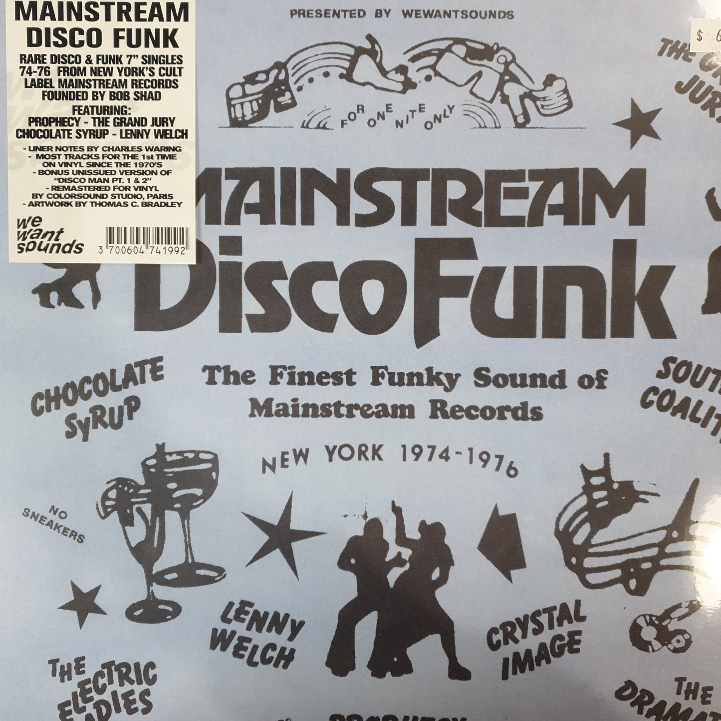 VARIOUS ARTISTS - MAINSTREAM DISCO FUNK VINYL