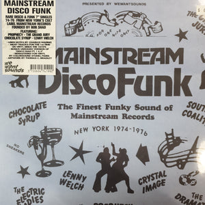 VARIOUS ARTISTS - MAINSTREAM DISCO FUNK VINYL