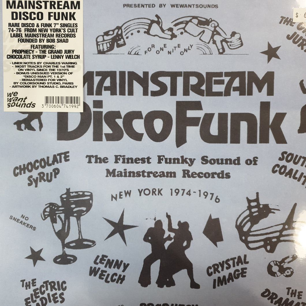 VARIOUS ARTISTS - MAINSTREAM DISCO FUNK VINYL
