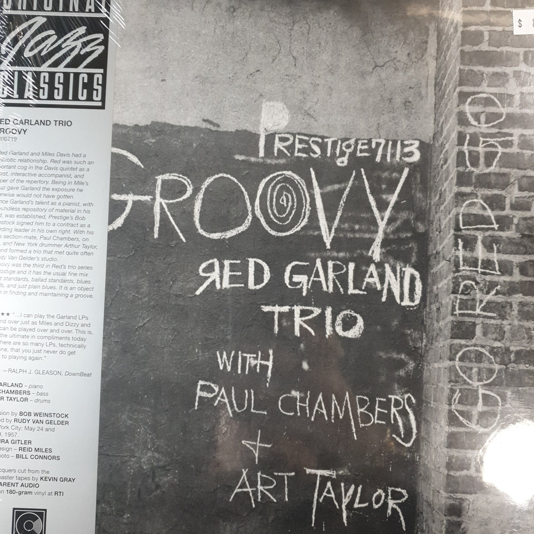 RED GARLAND TRIO - GROOVY (ORIGINAL JAZZ CLASSICS) VINYL