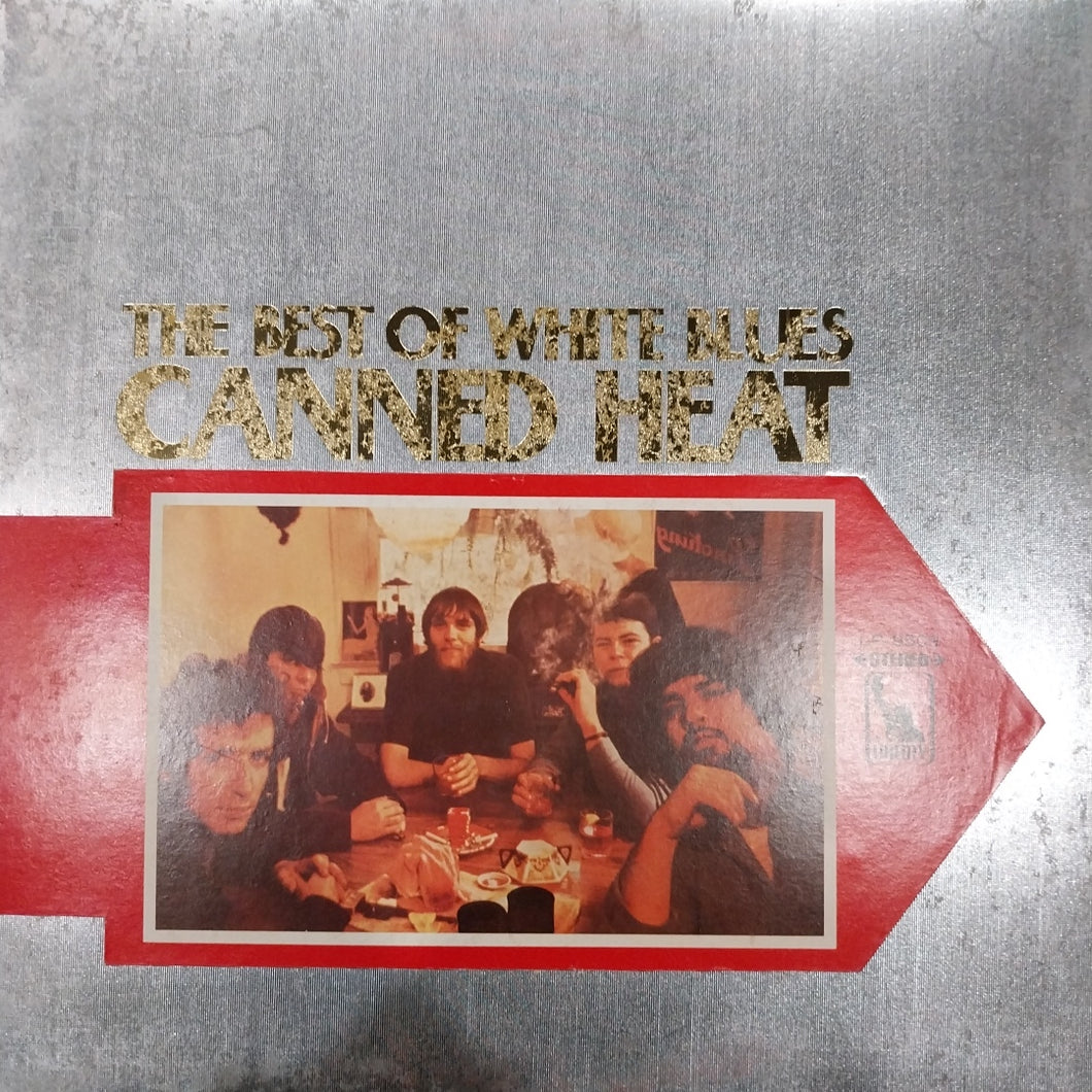 CANNED HEAT - THE BEST OF WHITE BLUES (USED VINYL 1970 JAPAN RED M- EX-)