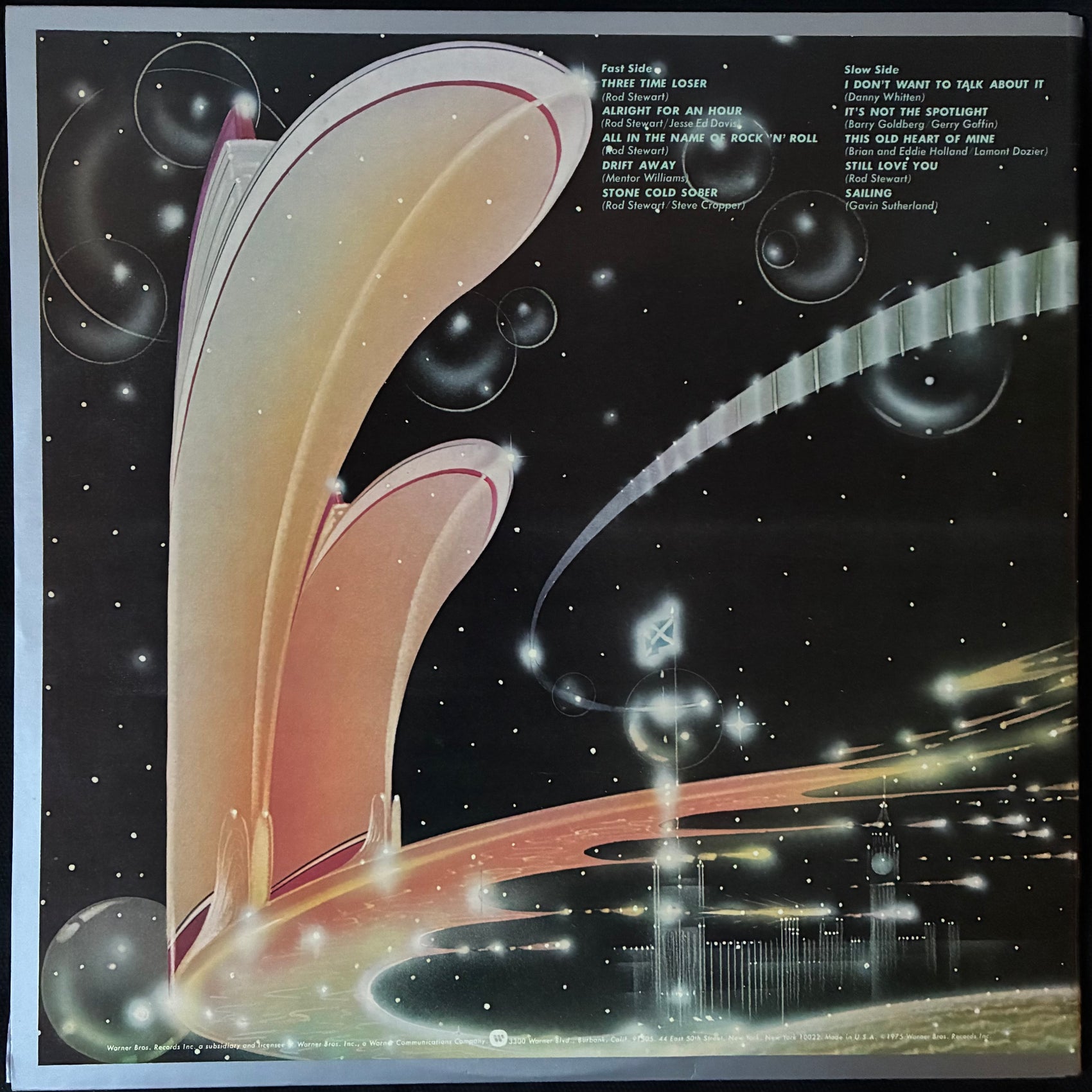 ROD STEWART - ATLANTIC CROSSING (USED VINYL AUS M-/M-)