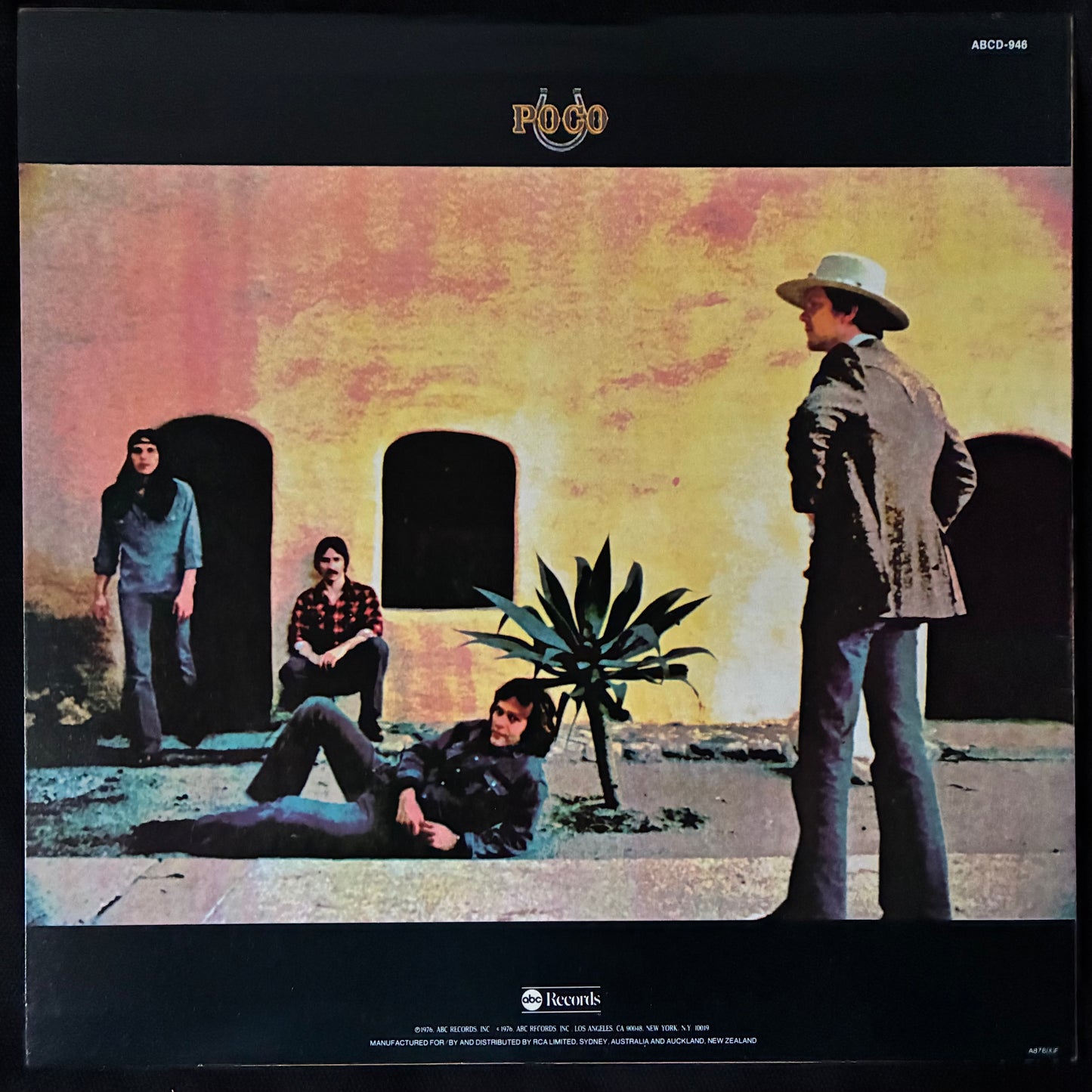 POCO - ROSE OF CIMARRON (USED VINYL 1976 AUS M-/M-)