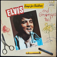 Load image into Gallery viewer, ELVIS PRESLEY - ELVIS SINGS FOR CHILDREN AND GROWNUPS TOO! (USED VINYL 1978 AUS M-/M-)
