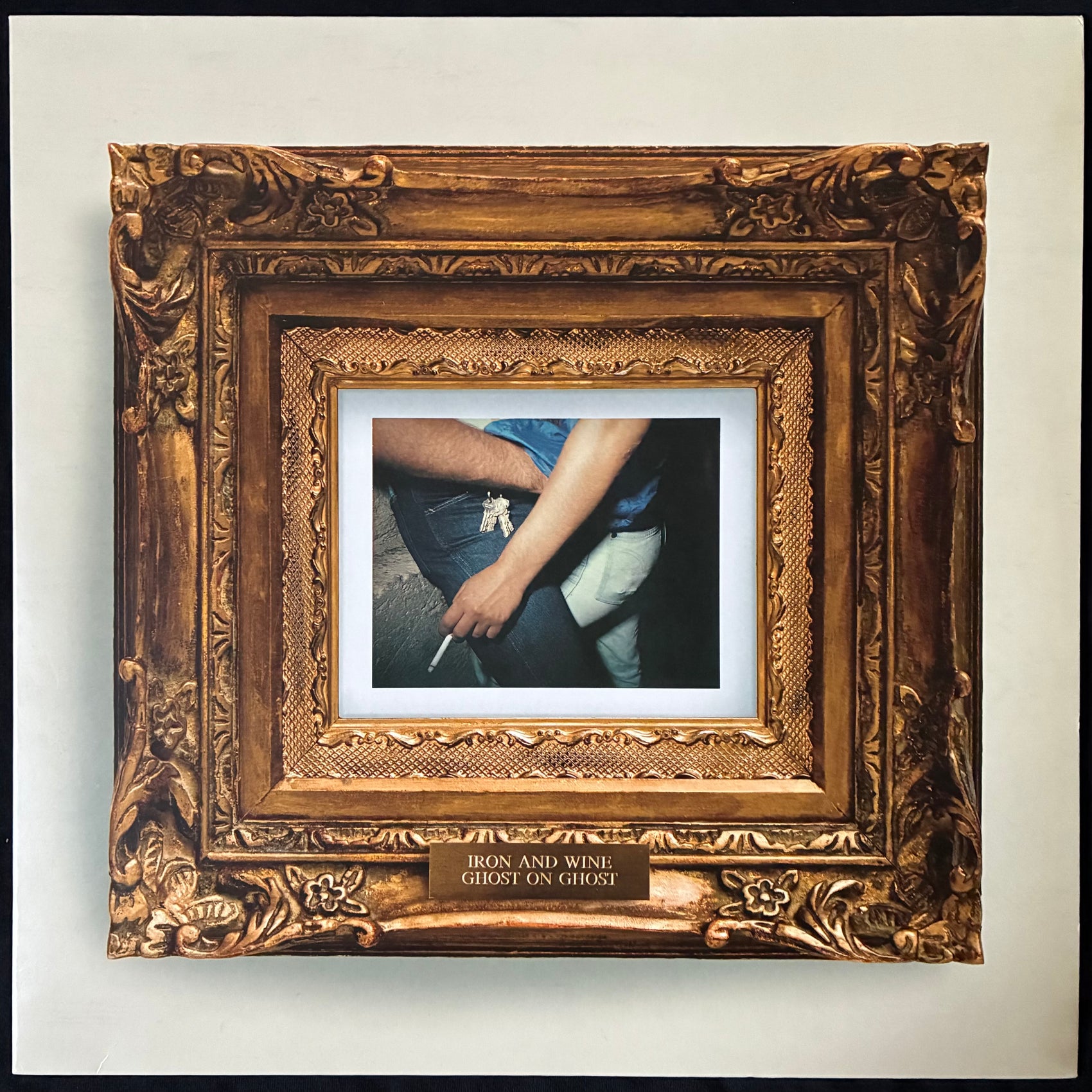 IRON AND WINE - GHOST ON GHOST (LP+CD+7") (USED VINYL 2013 UK/EU M-/M-)