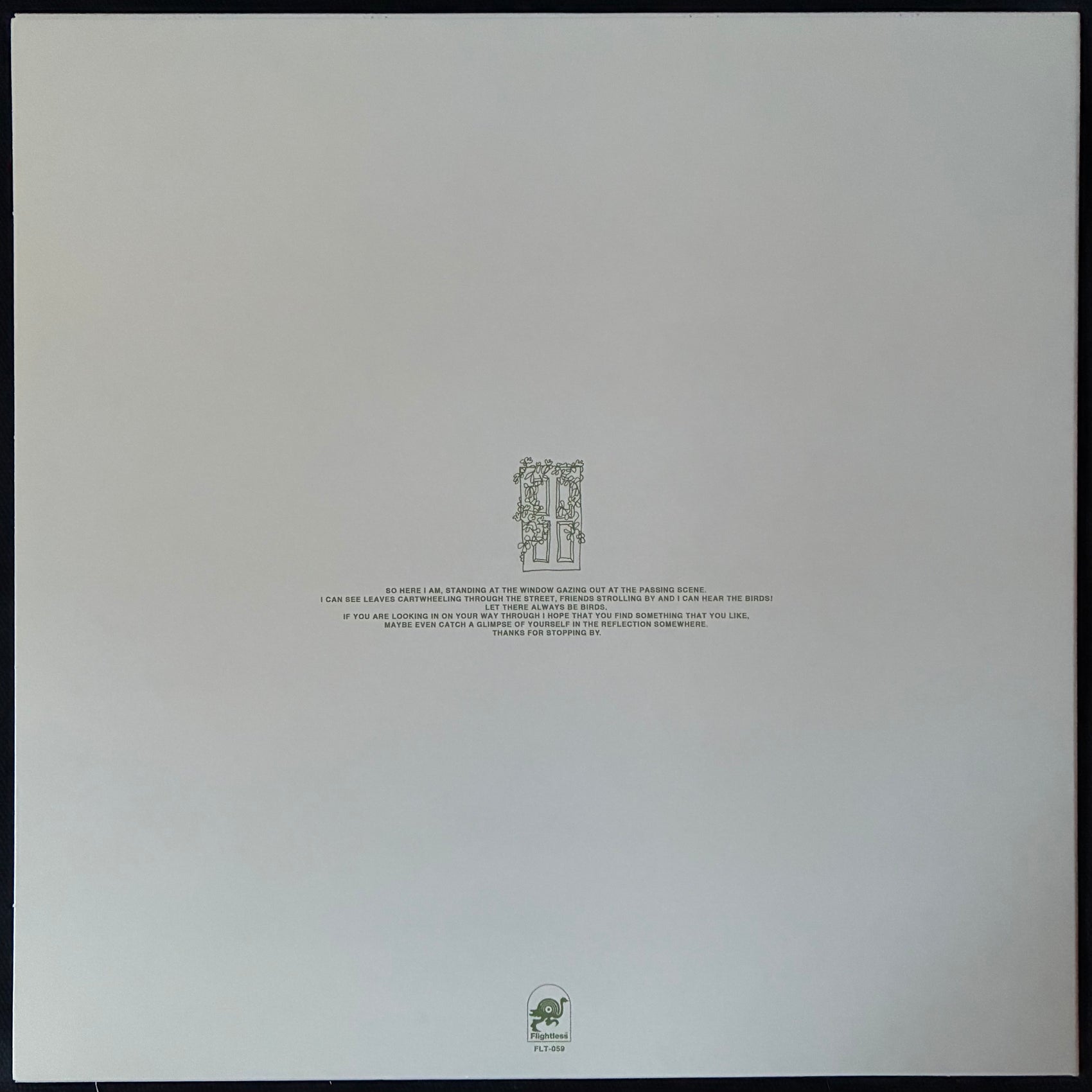 LEAH SENIOR - THE PASSING SCENE (3D SLEEVE) (OLIVE GREEN COLOURED) (USED VINYL 2020 AUS M-/M-)