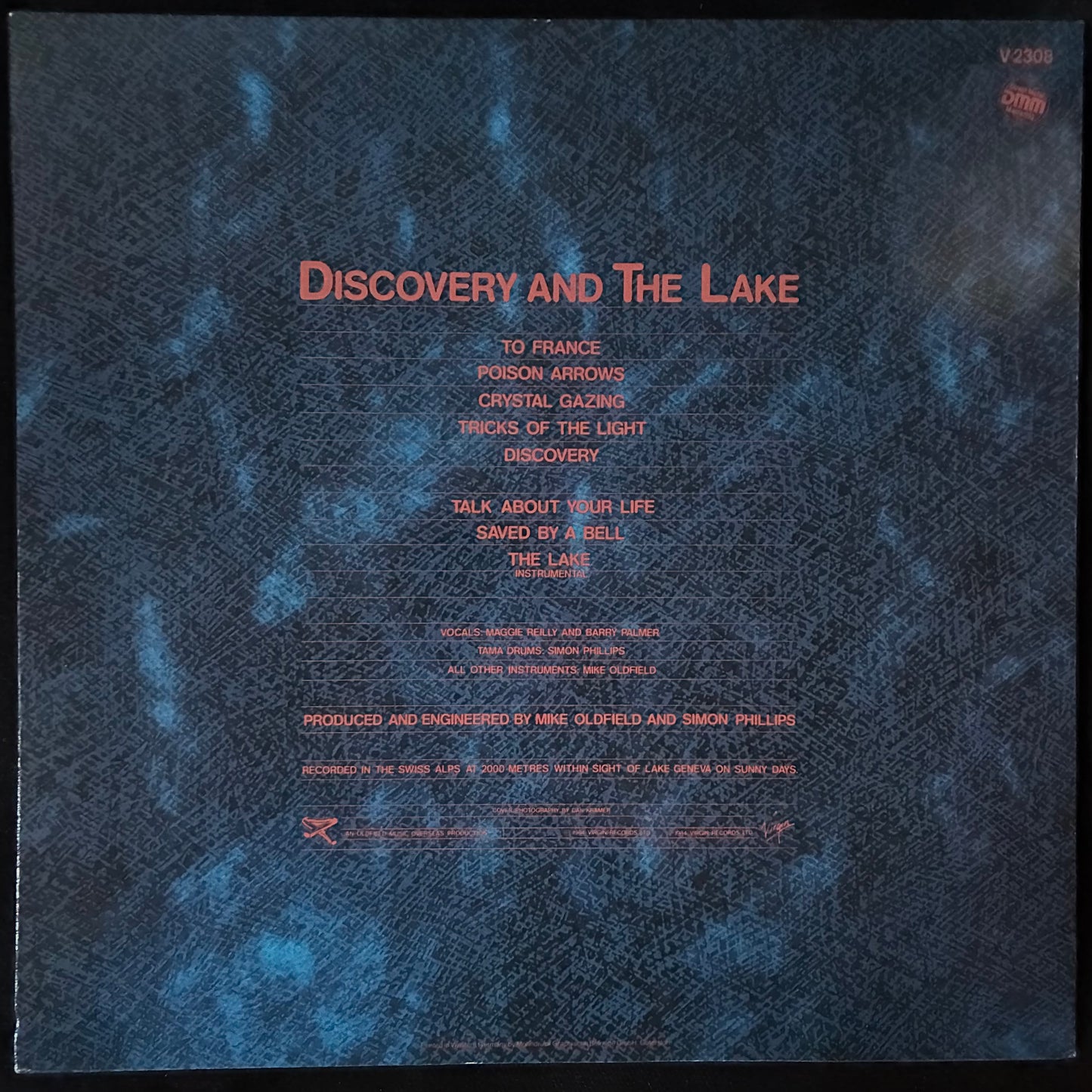 MIKE OLDFIELD - DISCOVERY (USED VINYL 1984 GERMANY M-/EX)