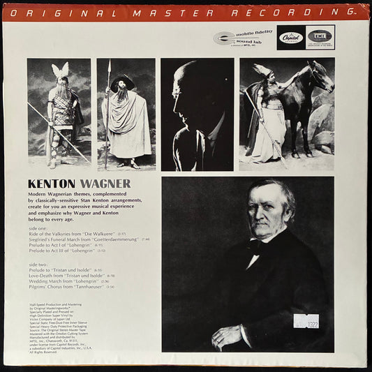 STAN KENTON - KENTON PLAYS WAGNER (MFSL) (USED VINYL 1982 US M-/M-)