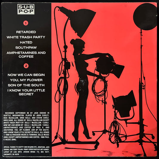 AFGHAN WHIGS - UP IN IT (ORANGE COLOURED) (USED VINYL 1990 US M-/EX-)