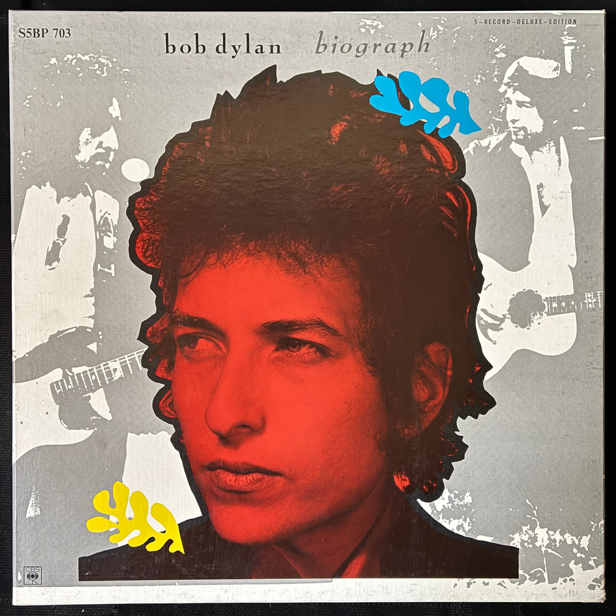 BOB DYLAN - BIOGRAPH (5LP BOX SET) (USED VINYL 1985 AUS M-/M-/EX)