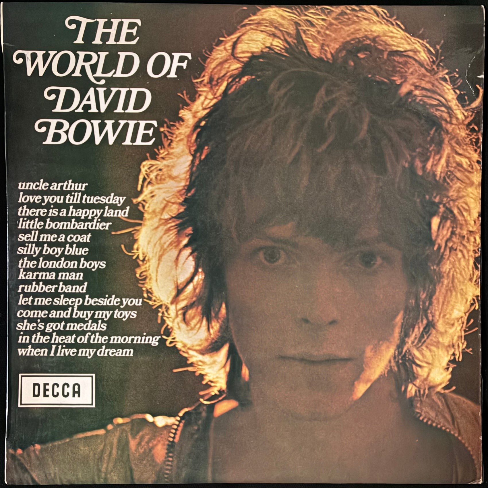 DAVID BOWIE - THE WORLD OF DAVID BOWIE (USED VINYL 1970 NZ M-/EX-)