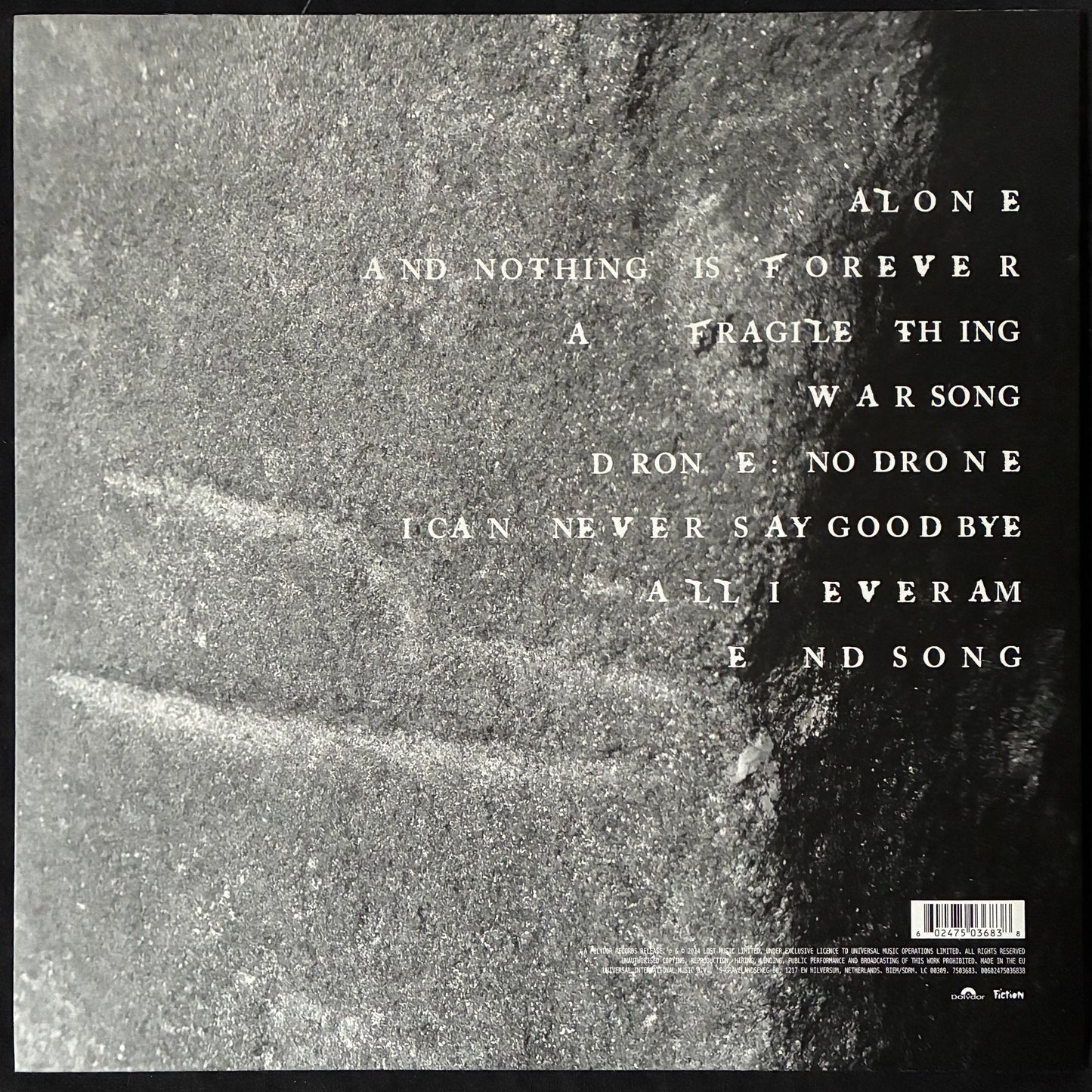 CURE - SONGS OF A LOST WORLD (180GM) (GREY COLOURED) (USED VINYL 2024 M-/M-)