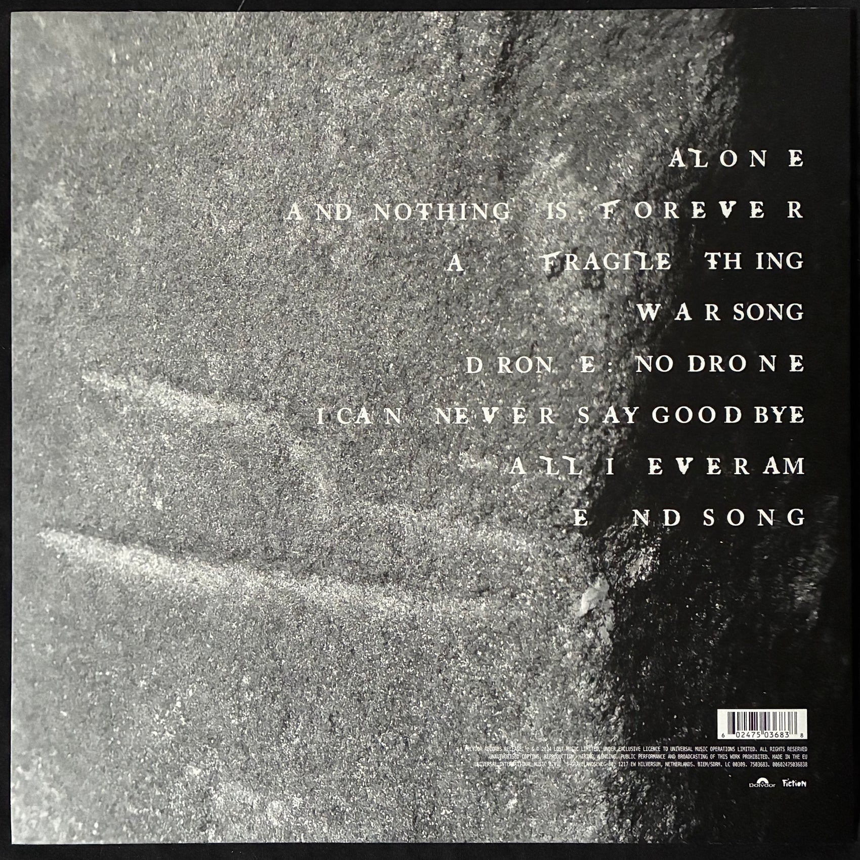 CURE - SONGS OF A LOST WORLD (180GM) (GREY COLOURED) (USED VINYL 2024 M-/M-)