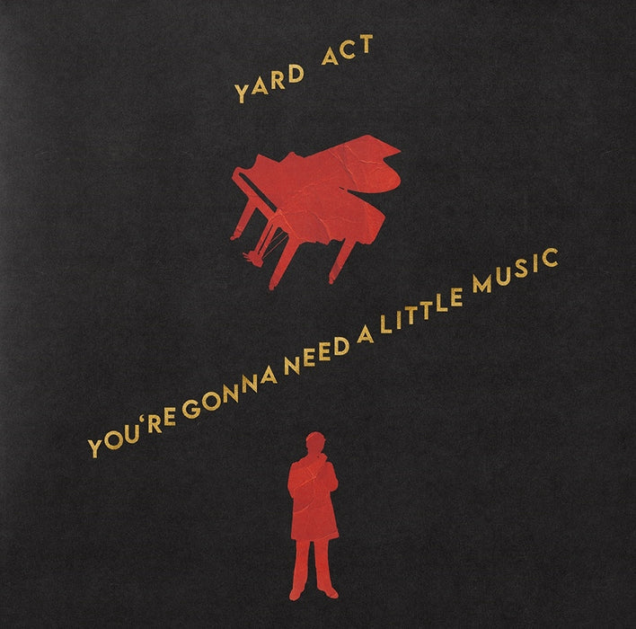 YARD ACT - YOU'RE GONNA NEED A LITTLE MUSIC (RED/BLACK MARBLE) VINYL