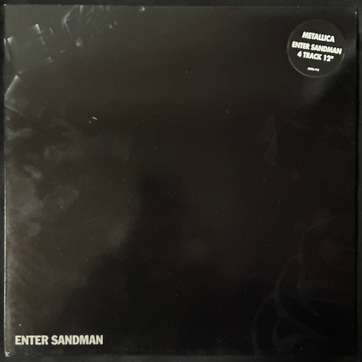 METALLICA - ENTER SANDMAN (12") (USED VINYL 1991 UK M-/M-)