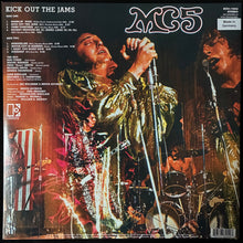 Load image into Gallery viewer, MC5 - KICK OUT THE JAMS (CLEAR/RED SPLATTER) (USED VINYL 2023 EU M-/M-)
