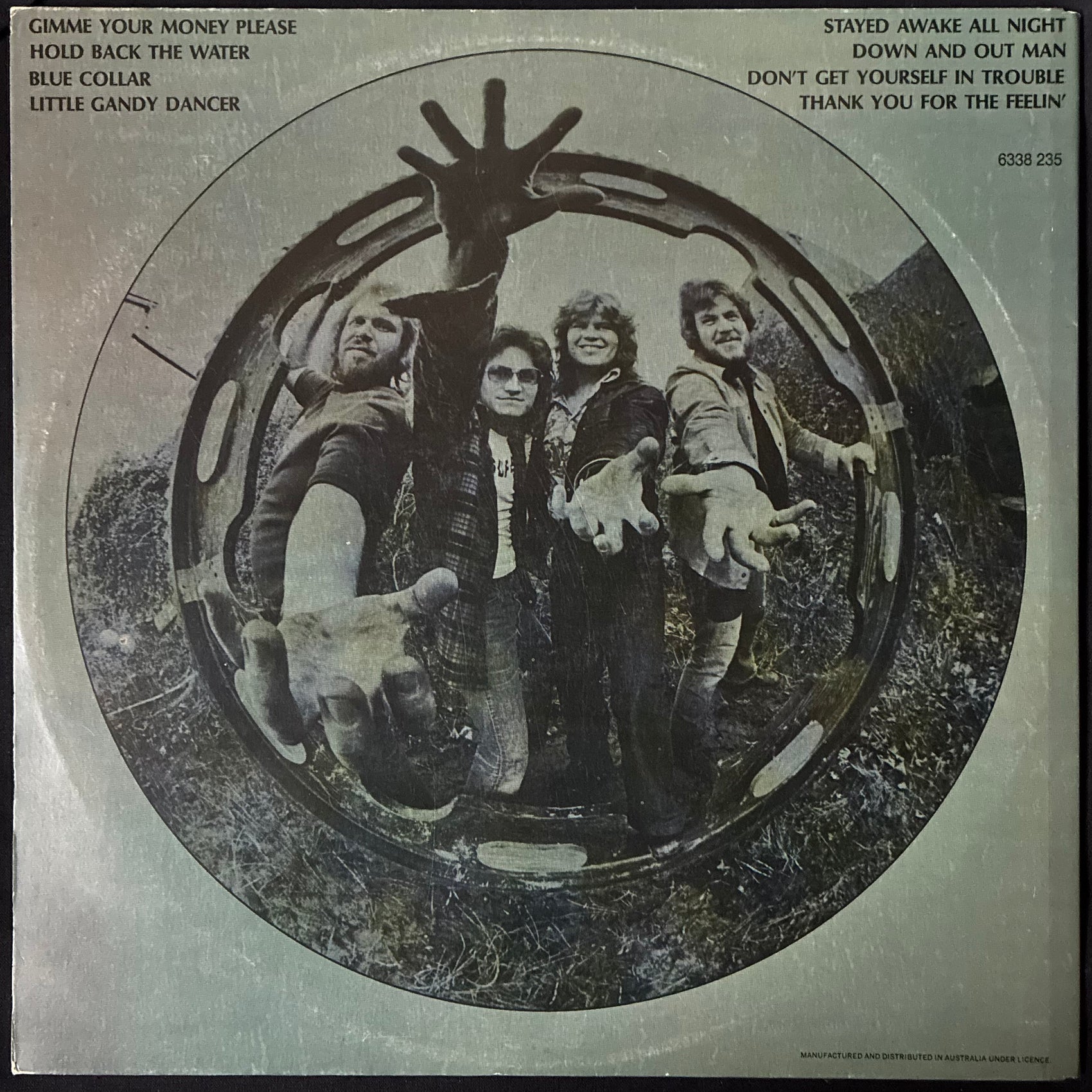 BACHMAN-TURNER OVERDRIVE - BACHMAN-TURNER OVERDRIVE (USED VINYL 1973 AUS EX+/EX+)