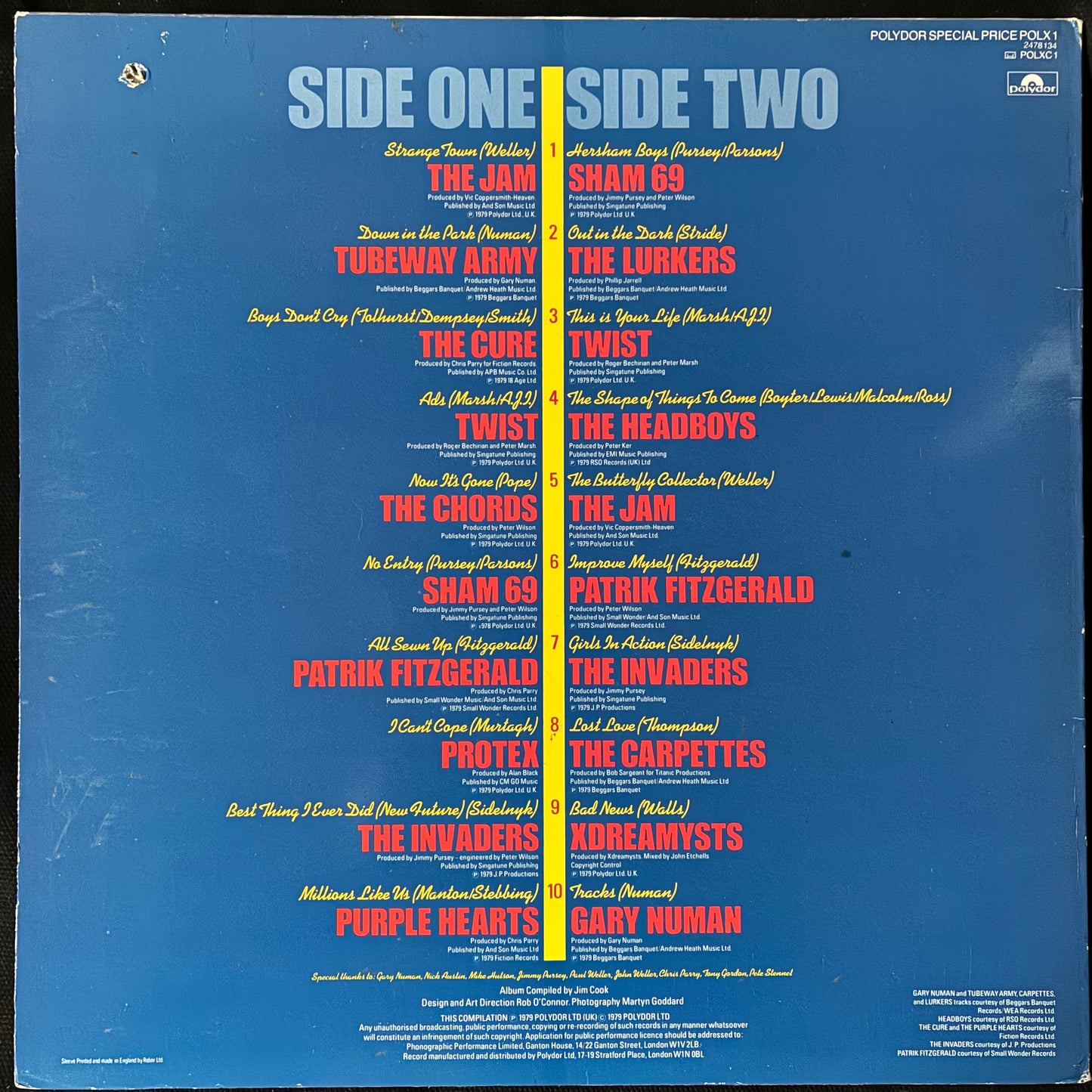VARIOUS ARTISTS - 20 OF ANOTHER KIND VOL. 2 (USED VINYL 1979 UK M-/EX)