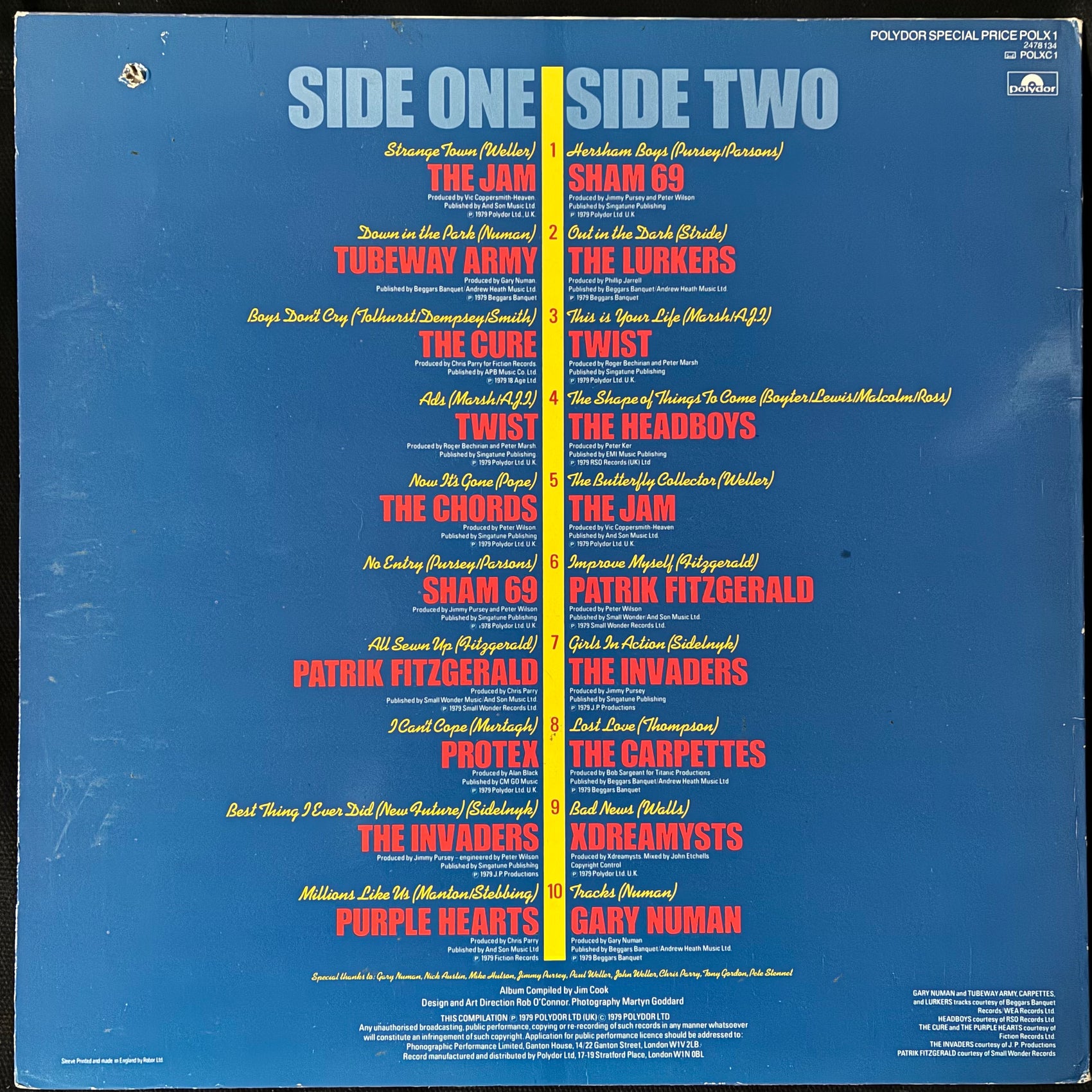VARIOUS ARTISTS - 20 OF ANOTHER KIND VOL. 2 (USED VINYL 1979 UK M-/EX)