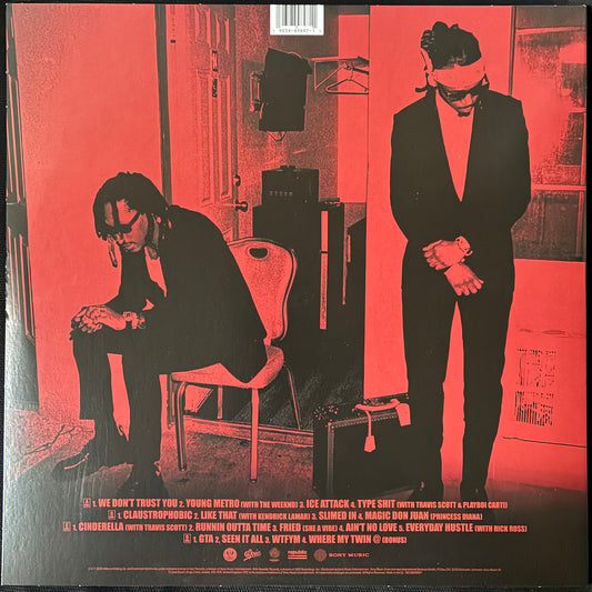 FUTURE & METRO BOOMIN - WE DON'T TRUST YOU (2LP) (RED SMOKE COLOURED) (USED VINYL 2026 EU M-/M-)