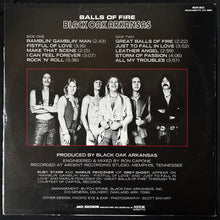 Load image into Gallery viewer, BLACK OAK ARKANSAS - BALLS OF FIRE (USED VINYL 1976 AUS EX+/EX+)
