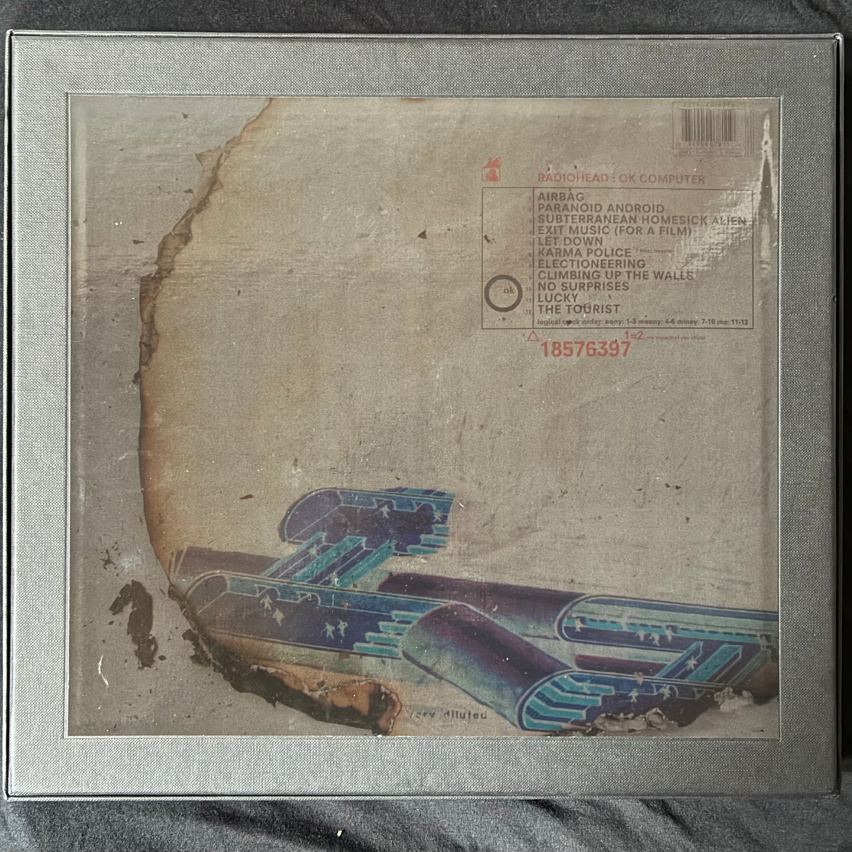 RADIOHEAD - OK COMPUTER OKNOTOK 1997-2017 (3LP+NOTEBOOK+CASSETTE BOX SET) (USED VINYL BOX SET 2017 M-/M-)