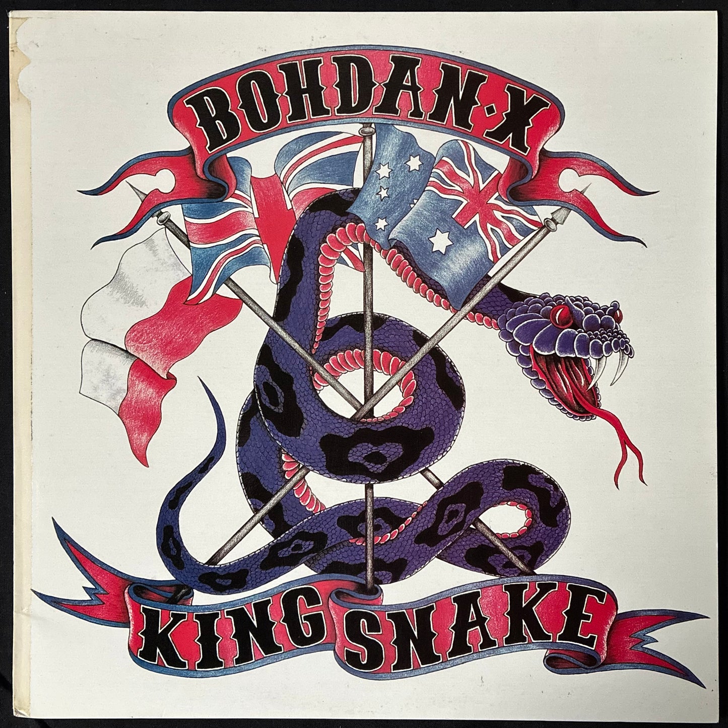 BOHDAN X - KING SNAKE (USED VINYL 1988 AUS M-/EX)