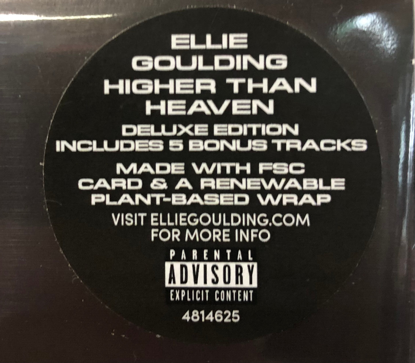 ELLIE GOULDING - HIGHER THAN HEAVEN DELUXE EDITION CD