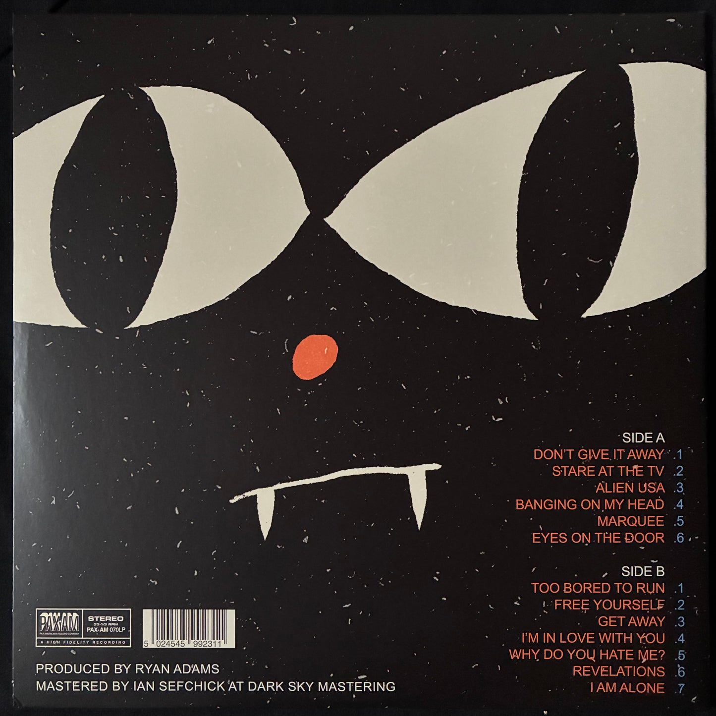 RYAN ADAMS - DEVOLVER (USED VINYL 2023 M-/M-)