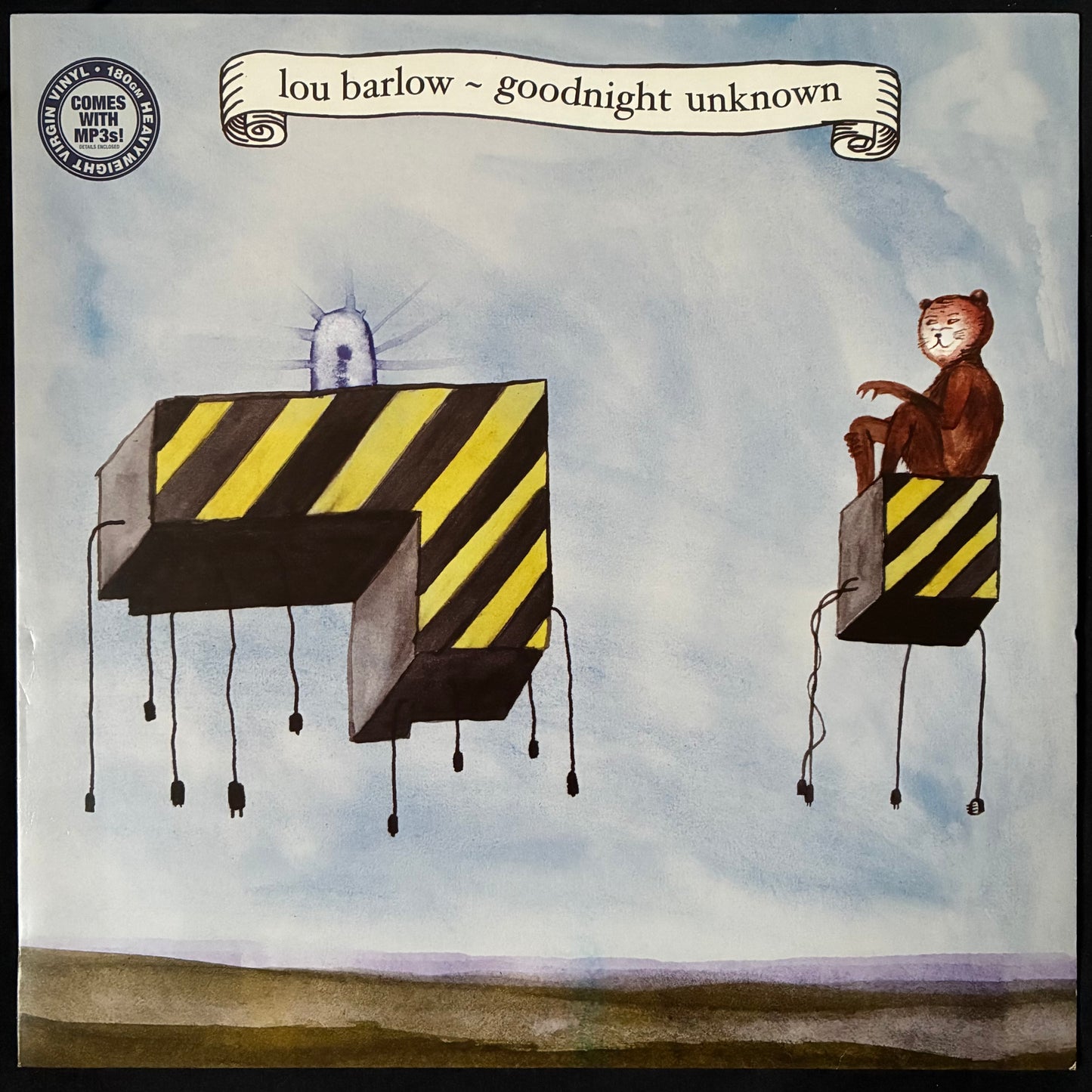 LOU BARLOW - GOODNIGHT UNKNOWN (USED VINYL 2009 UK M-/M-)