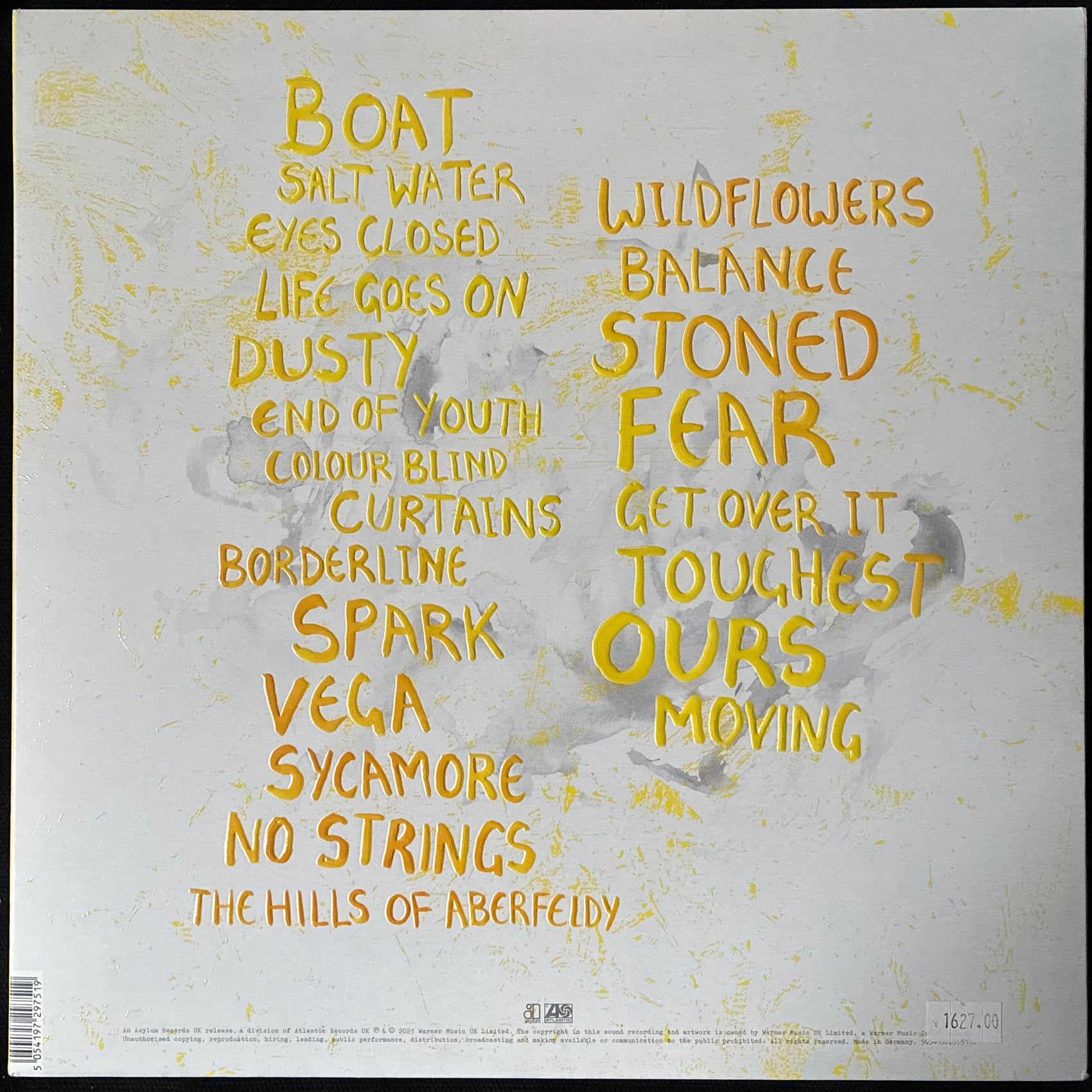 ED SHEERAN - SUBTRACT : DELUXE EDITION (2LP+CD) (YELLOW SPLATTER) (USED VINYL 2023 M-/M-)
