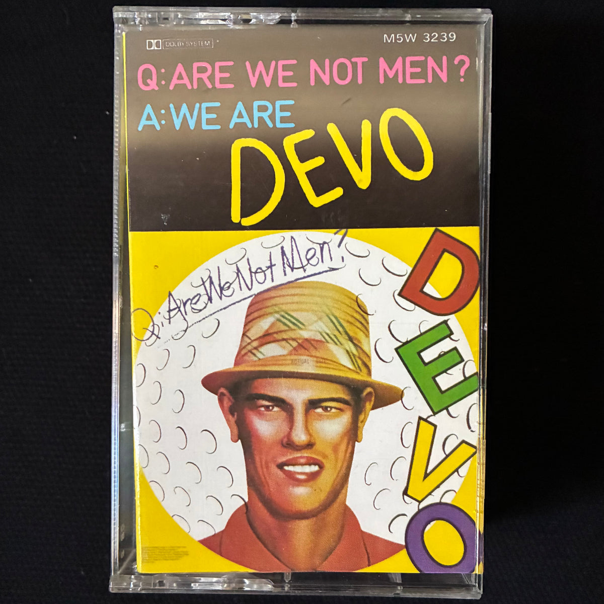 DEVO - Q: ARE WE NOT MEN? A: WE ARE DEVO (USED CASSETTE 1978 AUS)