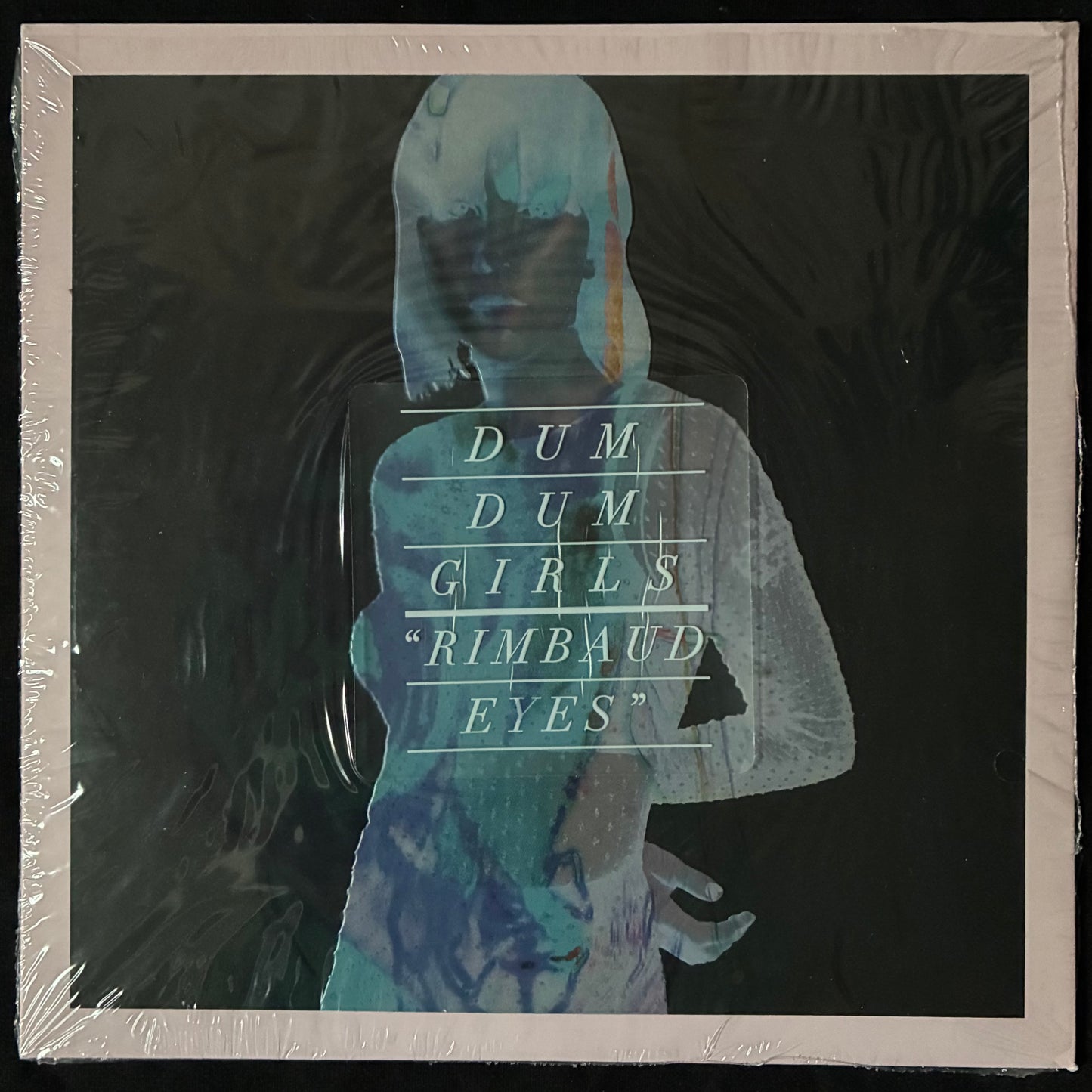DUM DUM GIRLS - TOO TRUE (LP + 7") (BLUE COLOURED) (FIRST PRESSING) (USED VINYL 2014 US M-/M-)