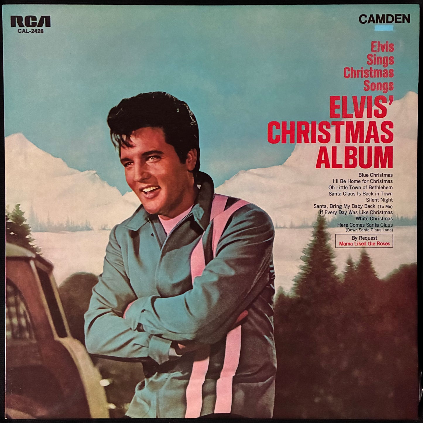 ELVIS PRESLEY - ELVIS' CHRISTMAS ALBUM (USED VINYL 1980 AUS M-/EX+)