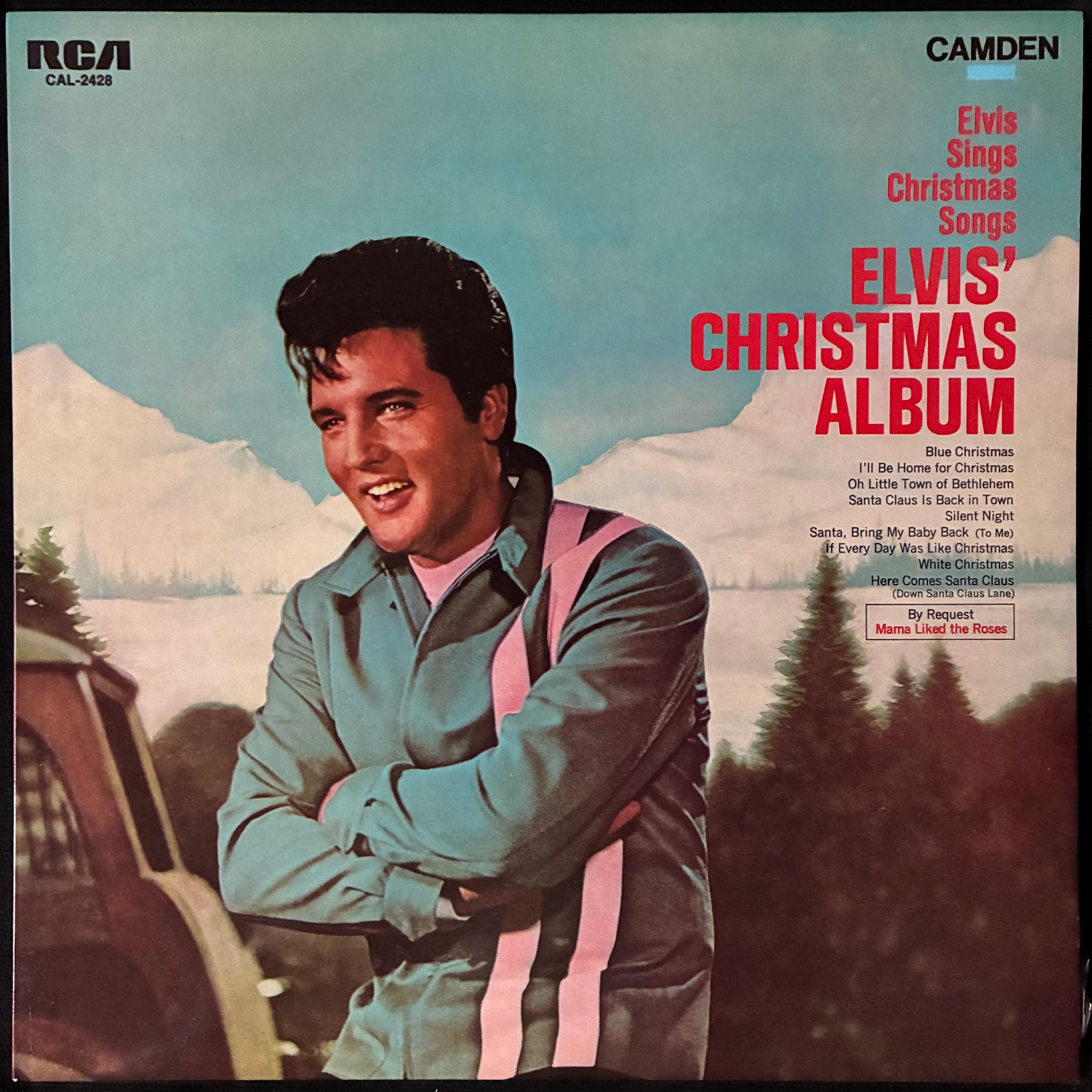 ELVIS PRESLEY - ELVIS' CHRISTMAS ALBUM (USED VINYL 1980 AUS M-/EX+)