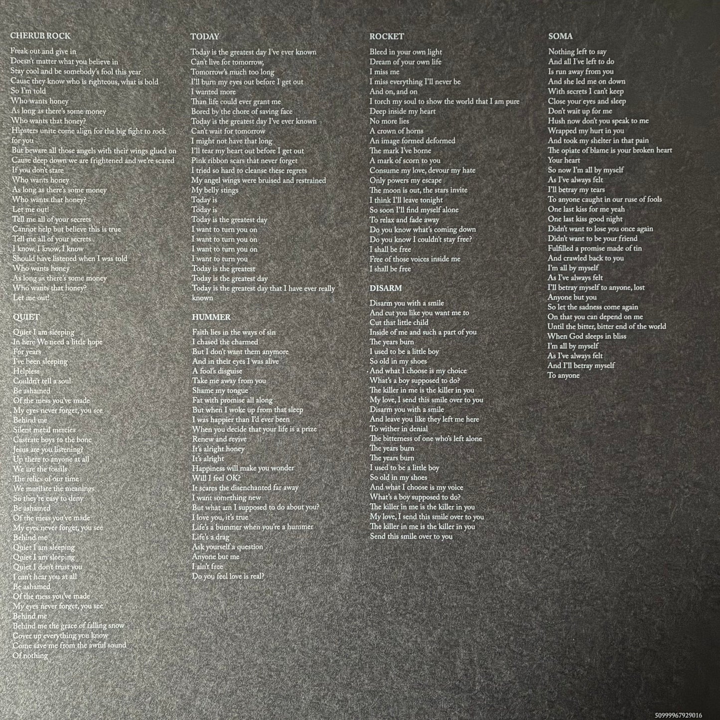 SMASHING PUMPKINS - SIAMESE DREAM (2LP) (180GM) (USED VINYL 2023 US M-/M-)