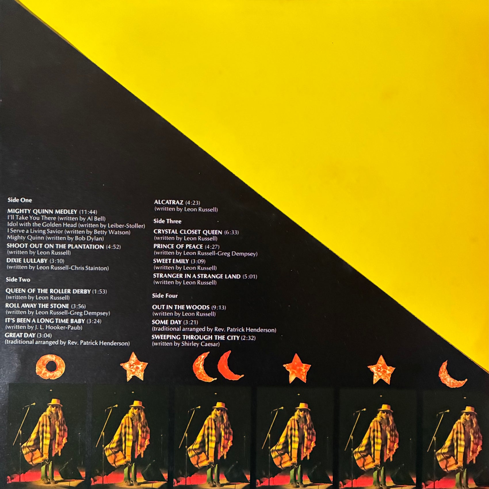 LEON RUSSELL - LEON LIVE (3LP) (USED VINYL 1973 JAPAN M-/EX)