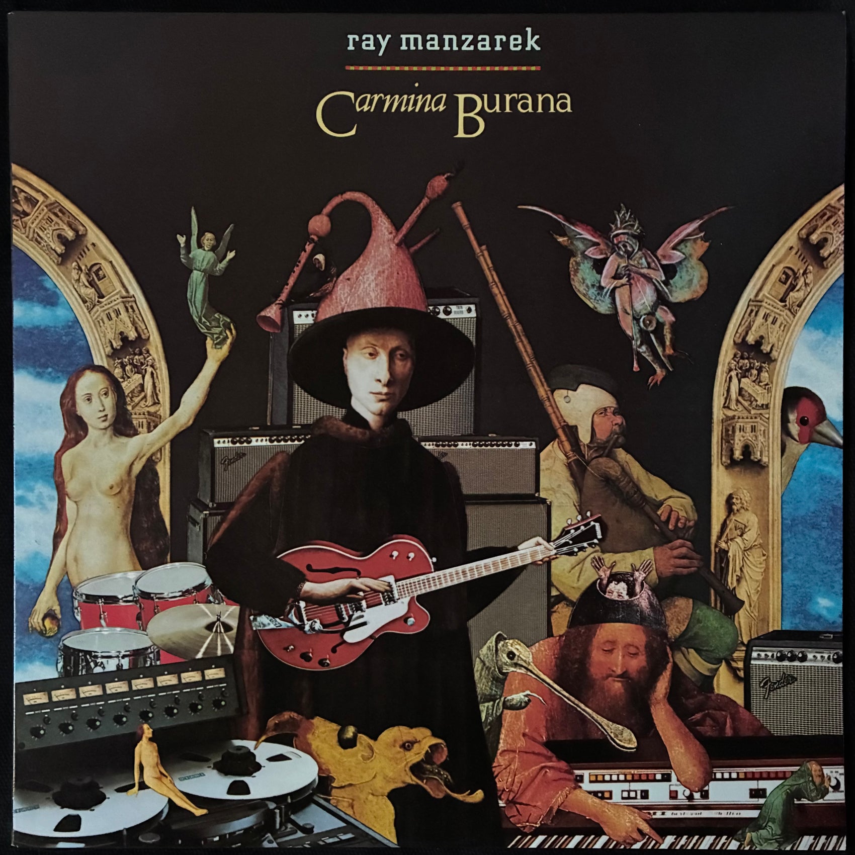 RAY MANZAREK - CARMINA BURANA (USED VINYL 1983 AUS M-/M-)