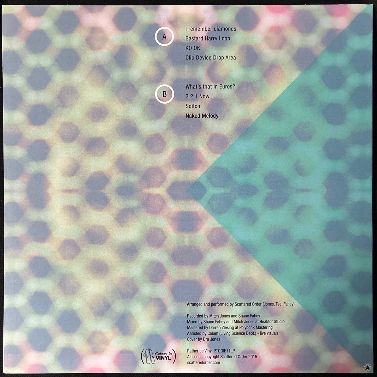 SCATTERED ORDER - SOME MEN REMEMBER MUSIC (USED VINYL 2016 AUS M-/M-)