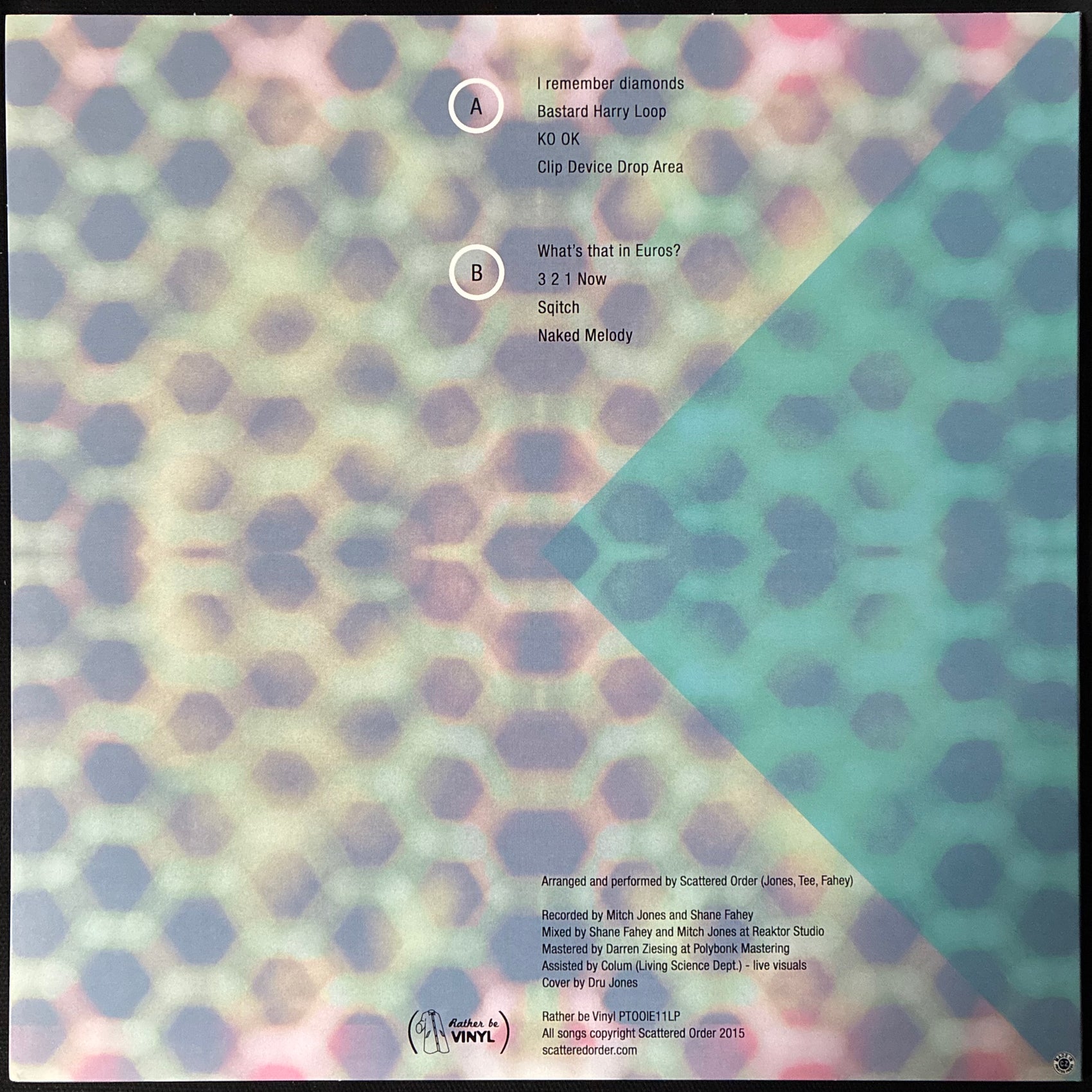 SCATTERED ORDER - SOME MEN REMEMBER MUSIC (USED VINYL 2016 AUS M-/M-)