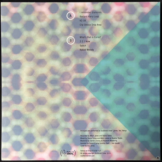 SCATTERED ORDER - SOME MEN REMEMBER MUSIC (USED VINYL 2016 AUS M-/M-)