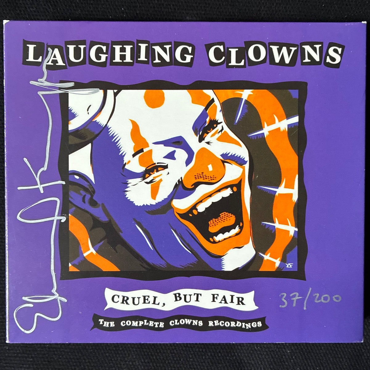 LAUGHING CLOWNS - CRUEL, BUT FAIR : THE COMPLETE CLOWNS RECORDINGS (3CD SET) (SIGNED) (USED CD 2005 AUS M-/M-)