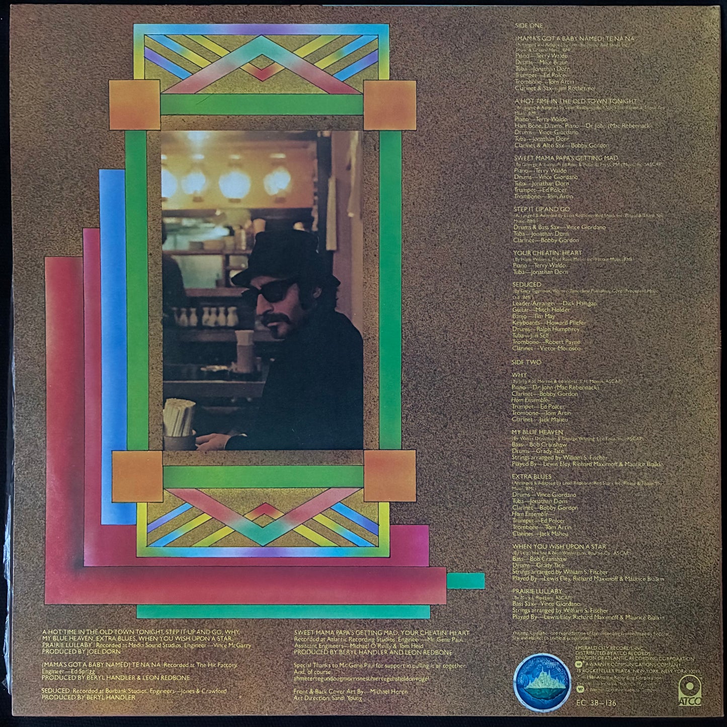 LEON REDBONE - FROM BRANCH TO BRANCH (USED VINYL 1981 AUS M-/M-)